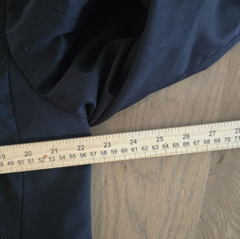 Ralph Lauren Blazer 100% Wool‎ 2 Button Sport Coat Jacket Navy Blue Size 42